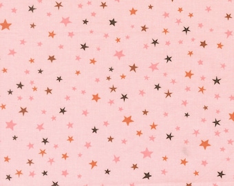 Moda Purrs and Boos Stars Purrfect Pink (39066 12) 1/2-YD increments