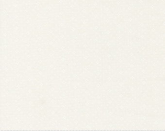 Moda Fig Tree Eyelet Ivory (20488 11) 1/2-YD Increments