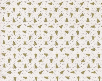 MODA Berry And Pine Little Trees Sage (5245 22) 1/2-YD Increments