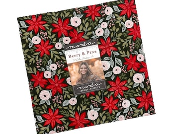 MODA Berry And Pine Layer Cake (5240LC)