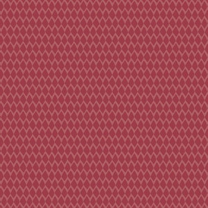 May include: A seamless pattern of small, red diamonds arranged in a repeating pattern.