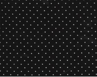 Moda Midnight Magic 2 Tiny Stars Midnight (24106 20) 1/2 Yard Increments