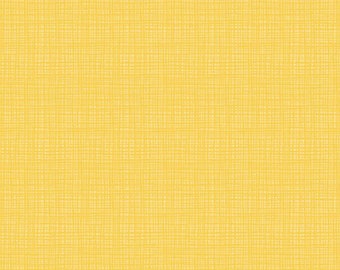 Riley Blake Designs Texture Yellow (C610-YELLOW) 1/2 Yard Increments