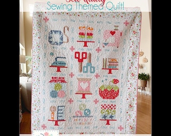 Sew Quilty Quilt Pattern by Erica Made Designs
