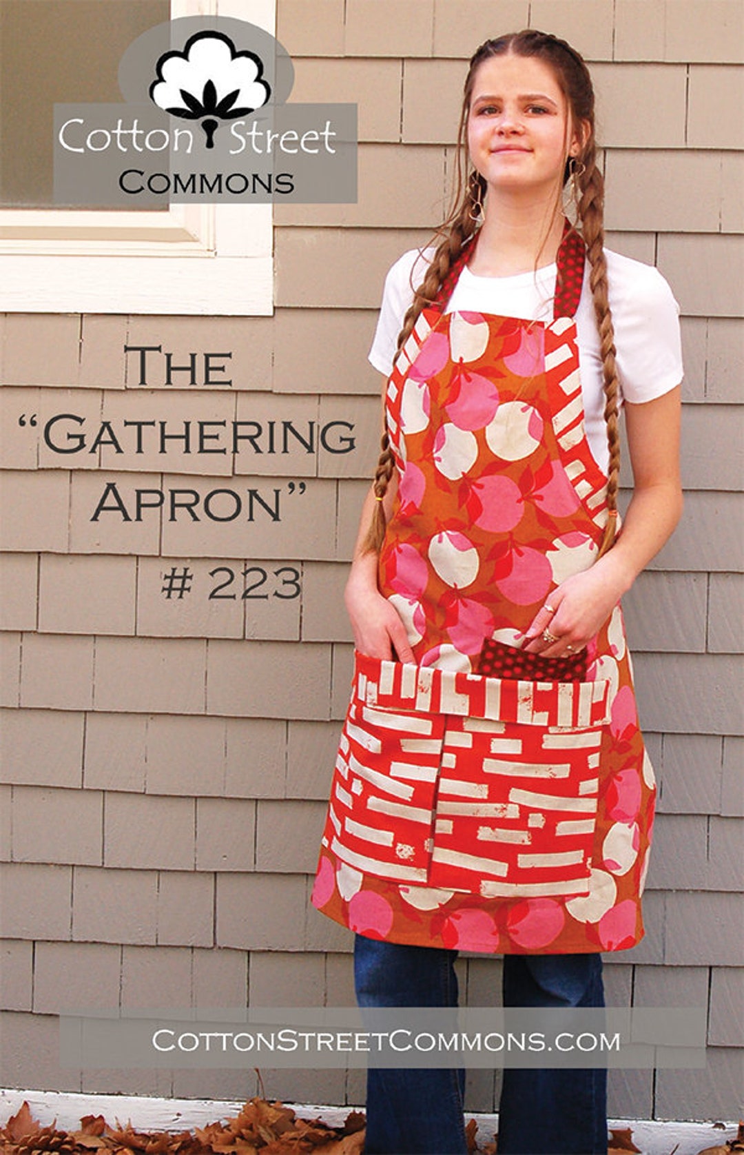 The Gathering Apron Patterngathering Apronapron Patterneasy Etsy