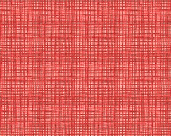 Riley Blake Designs Texture Vermillion*C610-VERMILLION*1/2 Yard Increments*