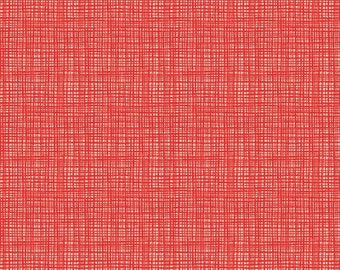 Riley Blake Designs Texture Vermillion*C610-VERMILLION*1/2 Yard Increments*