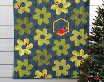 Winter Visit Quilt Pattern from Krista Moser, The Quilted Life