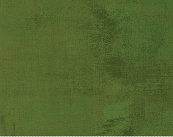 Moda Grunge Basics Olive Branch (30150 345) 1/2 Yard Increments