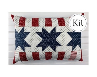 Stripes & Three Stars Pillow Kit (CCK 936)