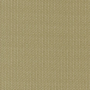 May include: A close-up of a textured fabric with a herringbone pattern. The fabric is a muted olive green color with a repeating pattern of white diagonal lines, creating a woven effect. The pattern is consistent across the entire surface.