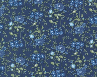 Moda Blueprint Bloomsbury Navy (55333 16) by Camille Roskelley 1/2-YD Increments