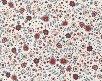 Moda Independence Day The Meadows Vanilla by Sweetwater (55722 11) 1/2 Yard Increments