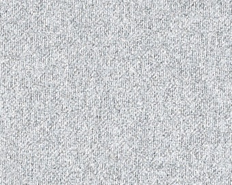 Benartex Precious Metals Silver Mine (8867M11B) 1/2-YD Increments*Precious Metals*Silver Metallic Fabric*Silver Solid*Metallic Fabric*Silver