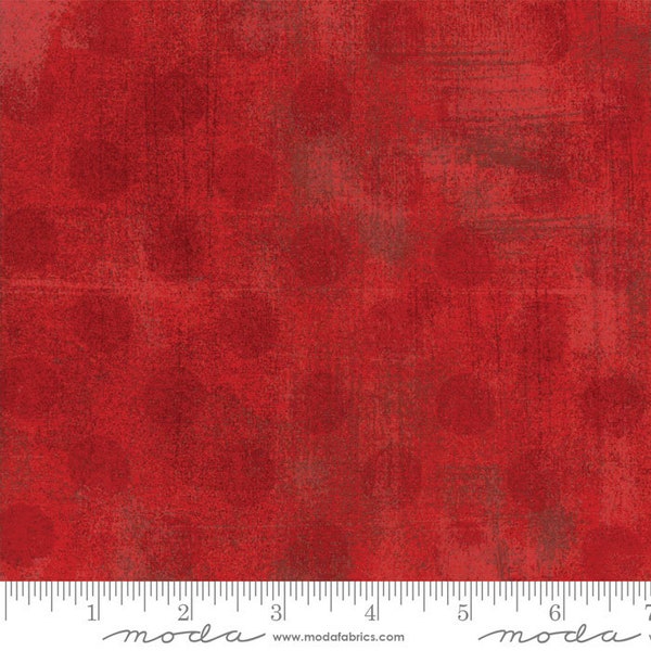 Grunge Hits The Spot Red*30149 22*1/2 Yard Increments*Grunge Dot*Red Dot*Tone on Tone Dot*Tonal Dot*Red Polka Dot*Red Grunge Dot* Polka Dot