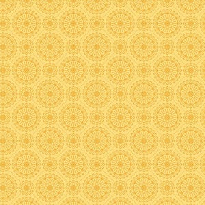 Benartex Among the Wildflowers Meadowsweet Buttercup (17106-03) 1/2-YD Increments*Shelley Cavanna Fabric*Flower Farm Sampler*Floral*