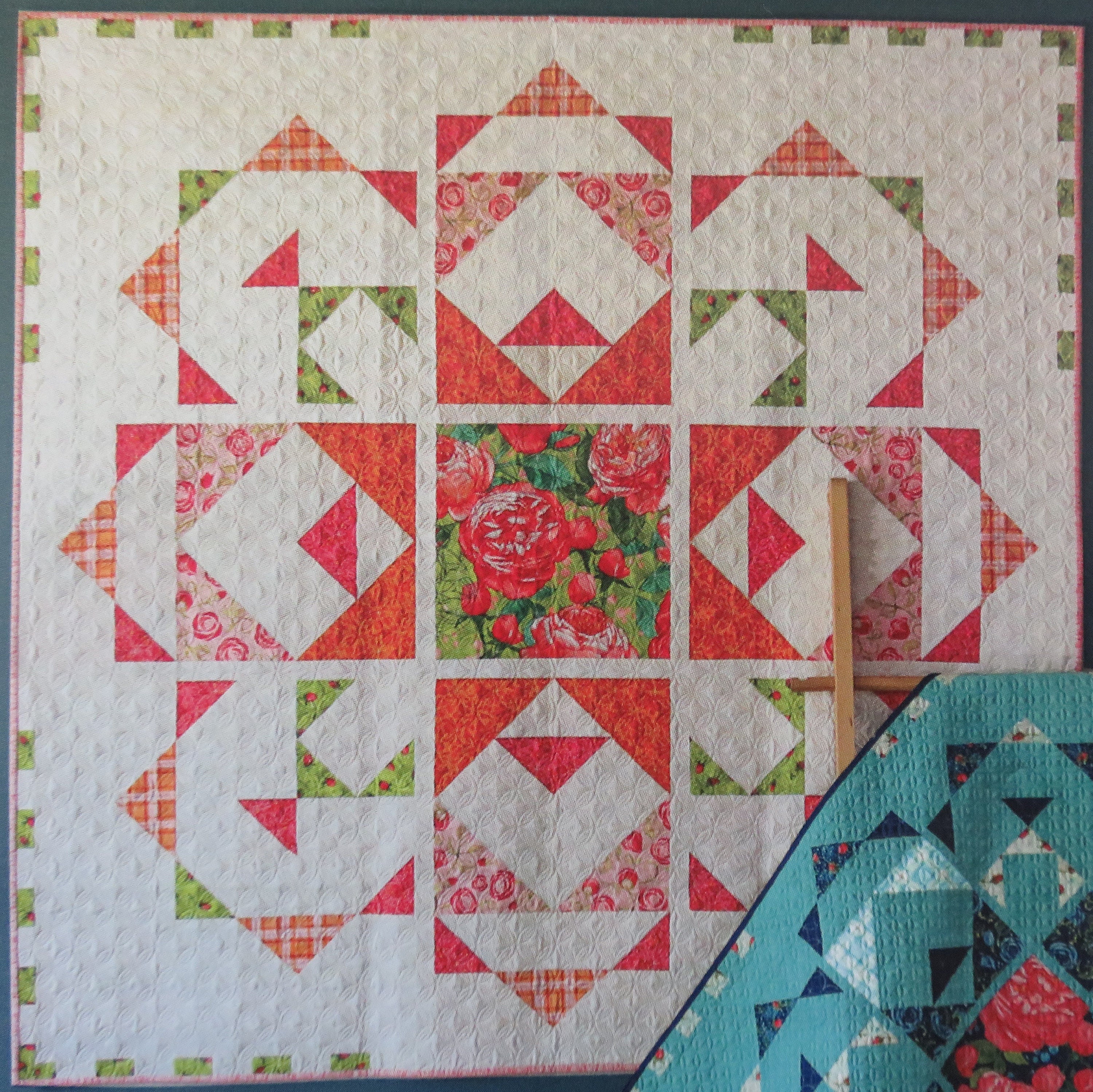 Town Square Garden Quilt Pattern by Robin Pickens