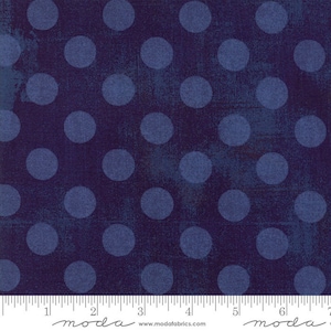 Moda Grunge Hits The Spot Eggplant*30149 25*1/2 Yard Increments*Grunge Dot*Purple Dot*Tone on Tone Dot*Tonal Dot*Purple Polka Dot*Purple