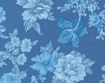 Moda Blueprint Heirloom Blue (55330 15) by Camille Roskelley 1/2-YD Increments