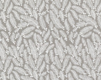 MODA Christmas Eve Sprigs Dove (5182 13) 1/2-YD Increments