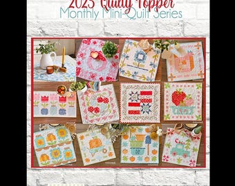 Quilty Topper of the Month Bundle by Erica Made