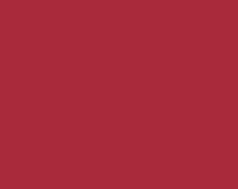 Riley Blake Designs Schoolhouse Solid (C120-SCHOOLHOUSE) 1/2 Yard Increments*Red Solid Fabric*Dark Red Solid*Solid Red*Dark Red Fabric*Red*