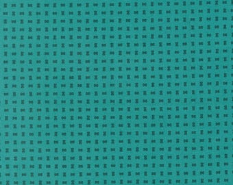 Moda Scenery Spools Turquoise (51277 16) by Elizabeth Hartman- 1/2-YD Increments