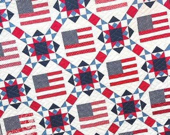 Made in the USA Quilt Pattern by The Tipsy Needle
