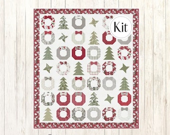 Christmas Cheer Quilt Kit Featuring Christmas Eve (CCK 1066)