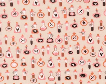 Moda Purrs and Boos Poisons Moonbeam (39065 11) 1/2-YD increments