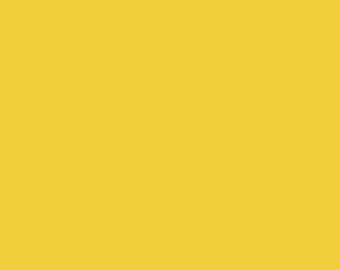 Riley Blake Designs Riley Yellow Solid (C120-RILEYYELLOW) 1/2 Yard Increments