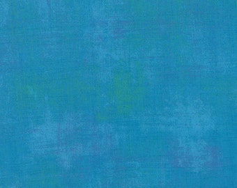 Moda Grunge Turquoise (30150 298) 1/2 Yard Increments