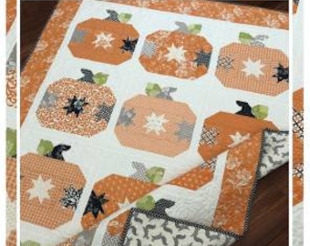 Pumpkin Pie Quilt Pattern by The Pattern Basket