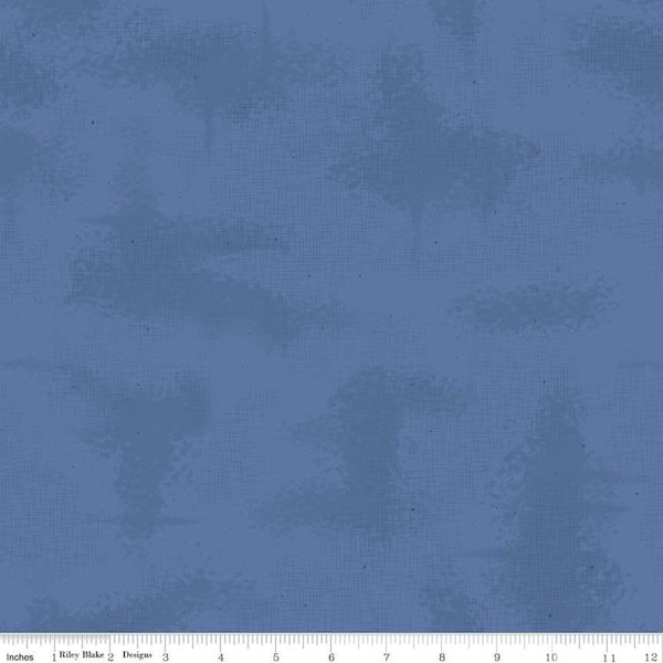 Riley Blake Designs Denim Shabby*C605-DENIM*1/2 Yard IncrementsDenim Shabby*Background Fabric*Blender Fabric*Blue Low Volume*Blue Shabby*