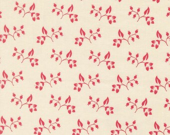Moda Petals & Polkadots Rosehips Lace (3085 11) by Bunny Hill Designs- 1/2-YD Increments