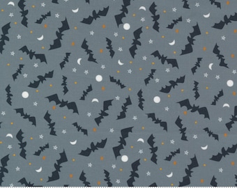 Moda Holiday Essentials Halloween Bats (20730 13) 1/2 Yard Increments