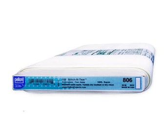 Pellon Stitch N Tear 20" Tear Away 806 White (Pellon 806) 1-yard increments