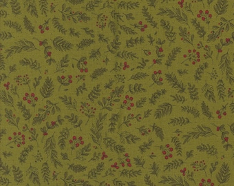 Moda Emmitt and Ivy Holly Pine (55695 13) 1/2-YD Increments