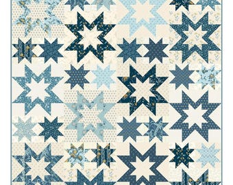 Sawtooth Star Quilt Pattern by Laundry Basket Quilts *Sawtooth Quilt Pattern*Star Quilt*Sawtooth Star Pattern*Laundry Basket Quilt
