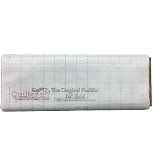 Quiltsmart Original 1 -1/2&quot; Grid*1 Yard Increments*Fusible Interfacing*Fusible interface*Pixel Grid*Grid Interfacing*Pixel Grids*Quilt Grid*