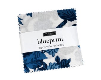 Moda Blueprint Heirloom Mini Charm Pack (55330MC) by Camille Roskelley