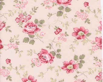 Moda A Very Sweet Christmas Christmas Rose Blush (3060 15) 1/2-YD Increments