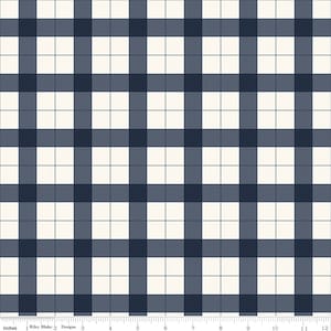 Riley Blake Designs Gingham Foundry Gingham Navy*C11132-NAVY*1/2 YD Increments*Gingham Foundry Gingham*Plaid*Gingham Foundry Gingham*Navy*
