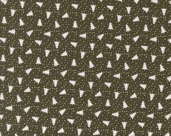 MODA Berry And Pine Little Trees Wintergreen (5245 13) 1/2-YD Increments