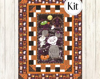 Studio E Graveyard Ghouls Quilt Kit (CCK 100149)