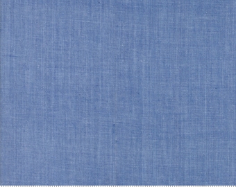 Moda Chambray Medium Blue (12051 15) 1/2-YD Increments