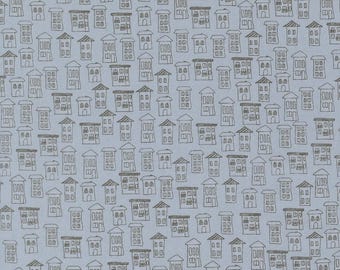 Moda Independence Day American Houses Splash by Sweetwater (55723 22) 1/2 Yard Increments