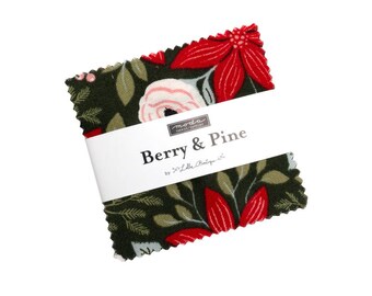MODA Berry And Pine Mini Charm Pack (5240MC)