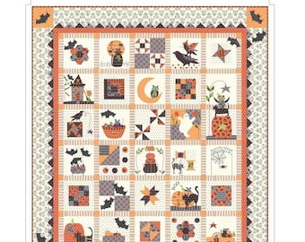Spooky Halloween Pattern from Bunny Hill Designs