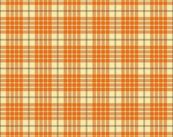 Riley Blake Designs Awesome Autumn Plaid Orange (C12174-ORANGE)